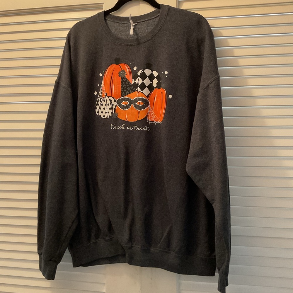 Women’s Black Halloween Graphic Sweater
